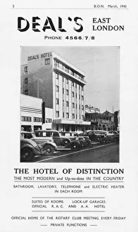Hotels Collection: Advert for Deals Hotel, South Africa