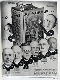 Knights Collection: Advertisment for Debrett's Peerage. With a photograph of the book