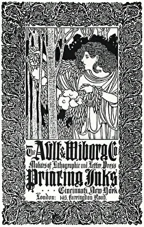 Advert with Decorative Border