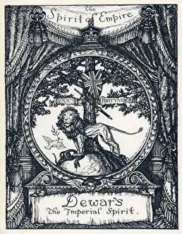 Advertising Gallery: Advert for Dewars Whisky 1924