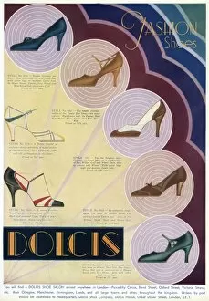 Images Dated 6th November 2015: Advert for Dolcis court shoes