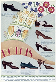 Advert for Dolcis shoes 1936