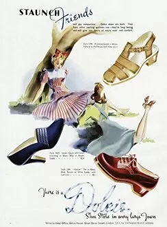Images Dated 14th May 2012: Advert for Dolcis shoes 1941