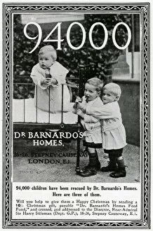 Images Dated 27th November 2017: Advert for Dr. Barnardos Homes 1922