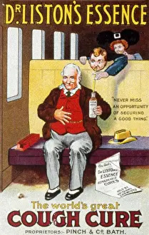 Throat Prints: Advertisement for Dr Listons Essence