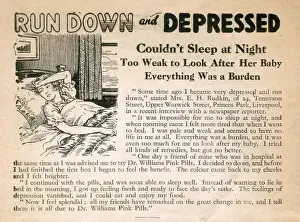 Advertisement, Dr Williams pink pills for pale people