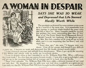 Advertisement, Dr Williams pink pills for pale people