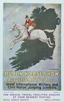 Contests Gallery: Advertisement for the Dublin Horse Show, August 1937