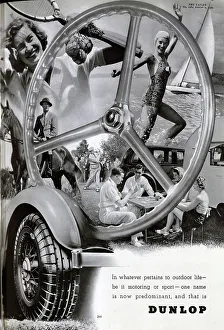 Advert for Dunlop
