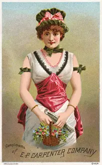 Organs Prints: Advert for E P Carpenter Company, Brattleboro, Vermont, USA