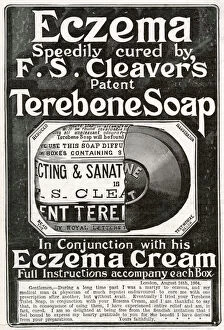 Advertising Gallery: Advert for Eczema soap 1905