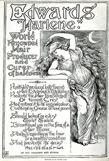 Renowned Gallery: Advert, Edwards Harlene, hair product