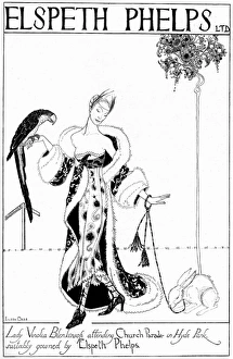Advertisement for Elspeth Phelps, 1920s fashion