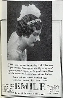 Hairstyles Collection: Advert for Emile