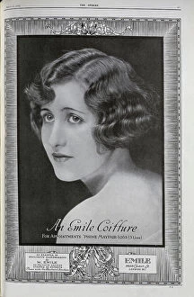 Salon Collection: Advert for Emile Coiffure hairdressing