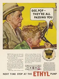 Advert / Ethyl Petrol 1933