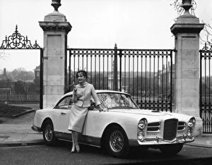 Images Dated 14th January 2016: Advertisement for Facel Vega car