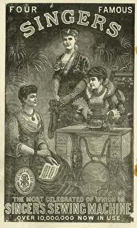 Adelina Gallery: Advert, Four Famous Singers