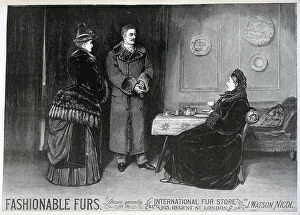 Furs Collection: Advert for Fashionable Furs, London