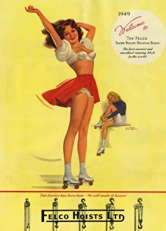 Roller Gallery: Advertisement for Felco bearing block