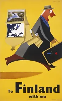 Eager Prints: Advertisement for the Finnish Tourist Association