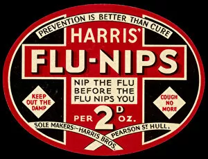 Medicines Collection: Advert for Flu Nips