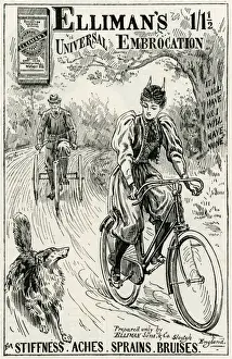 Advert for for Ellimans Universal Embrocation 1896