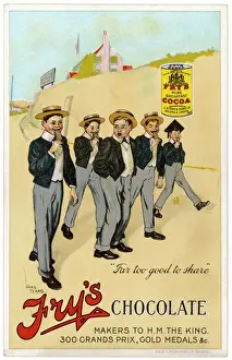 Chocolate Prints: Advert / Frys Chocolate