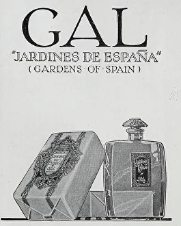 Espana Prints: Advert for Gal Perfumes