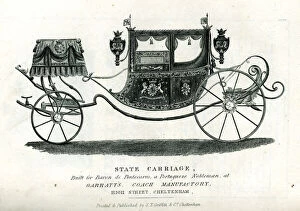 1820s Gallery: Advert, Garratts Coach Manufactory
