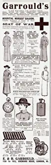 Practical Prints: Advert for Garroulds uniforms for nurses 1916