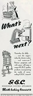 House Wife Gallery: Advert for The General Electric Company 1942