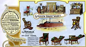 Cabinets Gallery: Advert, Glasgow Cabinet Works, Glasgow, Scotland