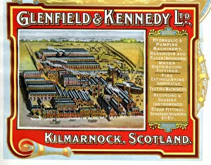 Images Dated 23rd May 2019: Advert, Glenfield & Kennedy Ltd, Kilmarnock, Scotland