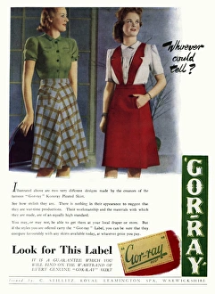 Advert for Gor-ray Koneray 1942 Advert for Gor-ray Koneray 1942