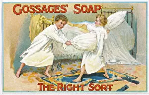 Adverts Gallery: Advert / Gossage Soap 1900