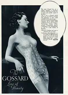 Advert for Gossard underwear 1935