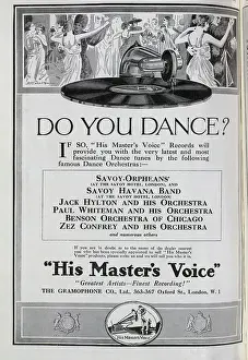 Voice Prints: Advertisement for the Gramophone Company Limited