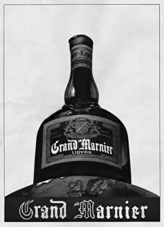 Drink Gallery: Advert for Grand Marnier liquer, 1938, Paris