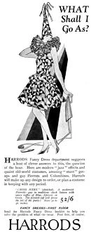 Images Dated 9th October 2017: Advertisement for Harrods in the Sketch