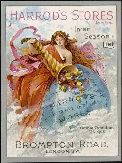 Harrods Prints: Advert / Harrods Stores
