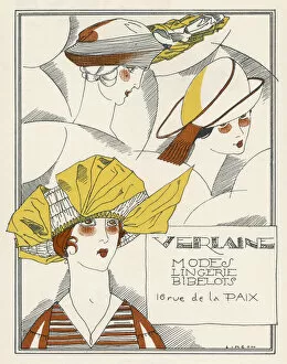Angled Gallery: Advert / Hats / Simeon 1920