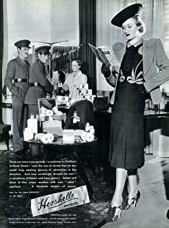Mysterious Gallery: Advert for Hershelle clothing 1940