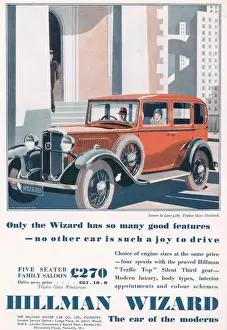 Hillman Prints: Advertisement for Hillman Wizard