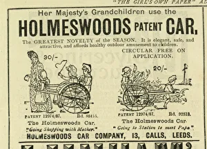 Calls Collection: Advert, Holmeswoods Patent Car