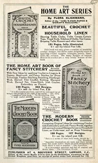 Advert for the Home Art Series of books