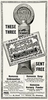 Athletes Collection: Advert for Homocea 1897