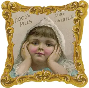 Medicines Prints: Advert / Hood Liver Pills