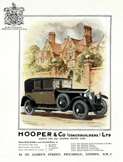Advert, Hooper & Co (Coachbuilders) Ltd, London