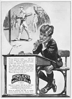 Images Dated 9th February 2021: Advert for Horlicks, the original malted milk drink, 1925